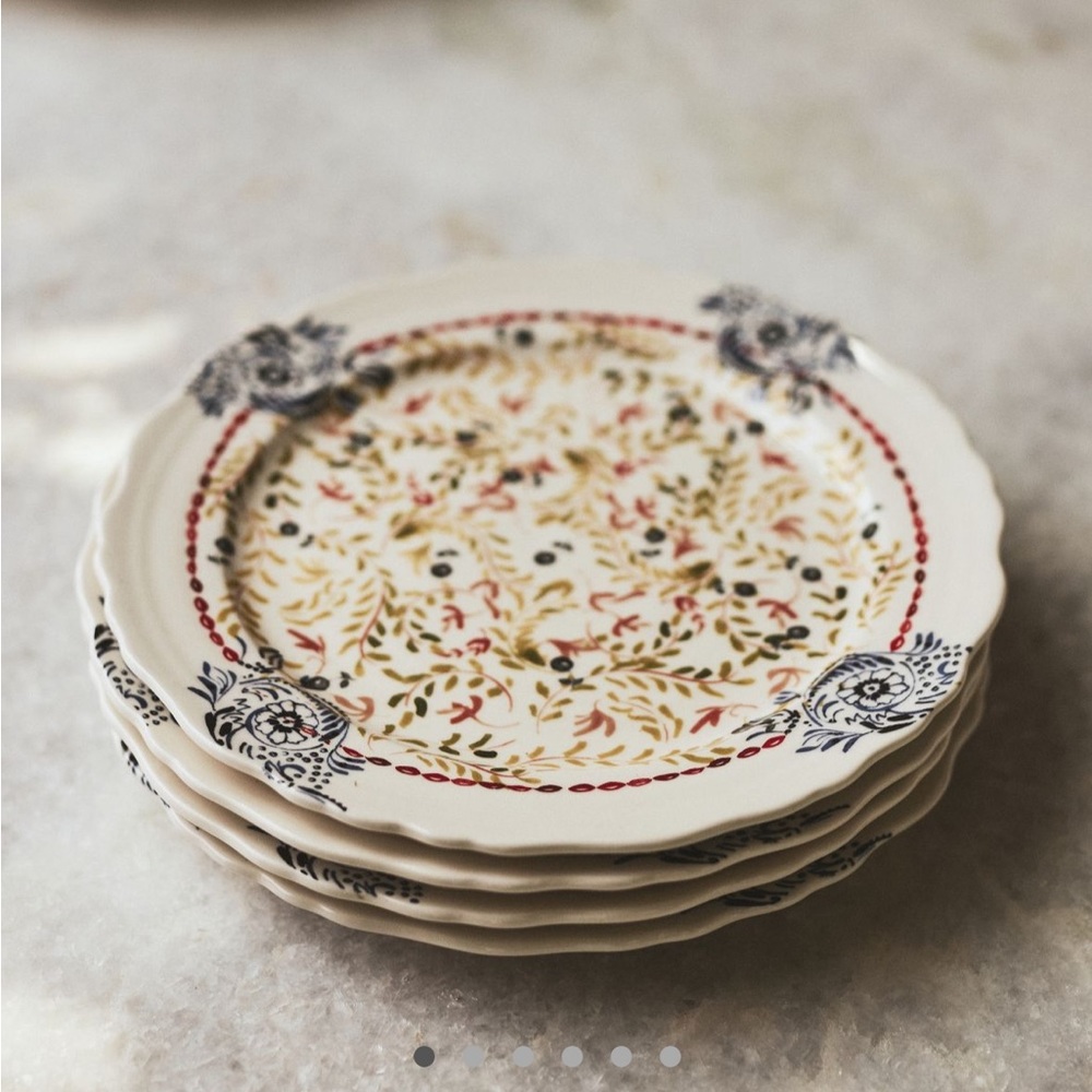 Mimi Thorissen for Anthropologie - Italian Hours Side Plates, set of 4